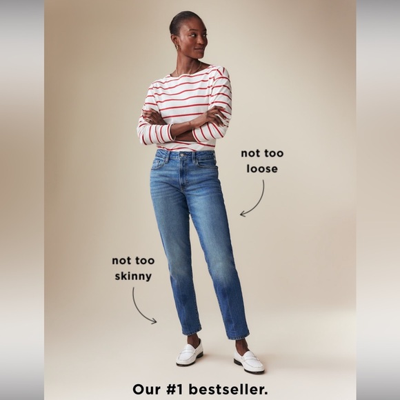 Old Navy High Waisted OG Straight Ankle Jean with Button Fly - Picture 12 of 13